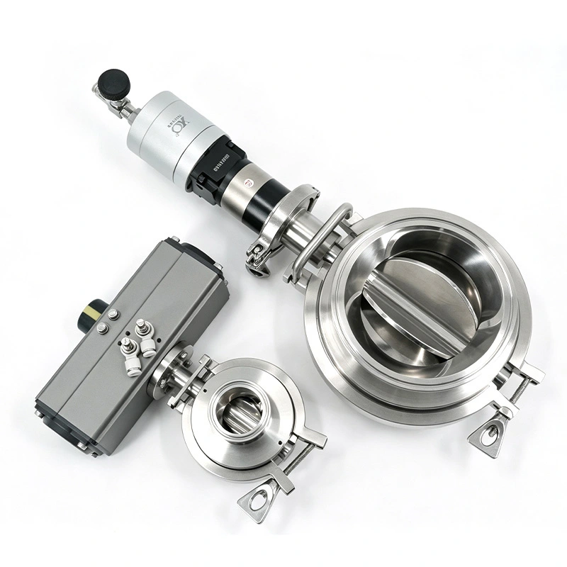 Sanitary Rotary Airlock Valve for Dry Bulk Materials